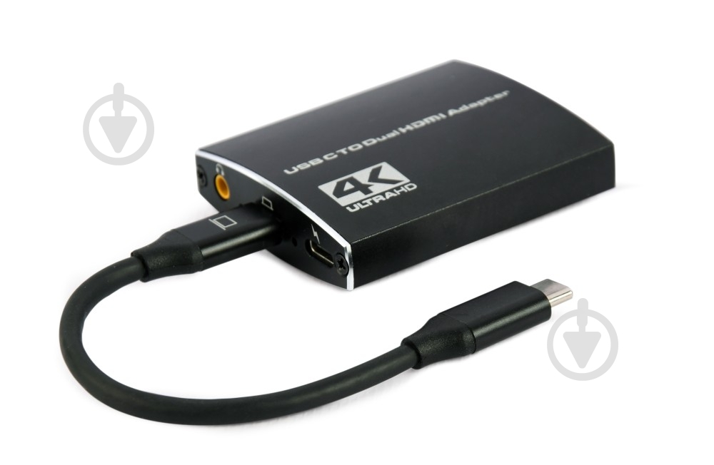 EZCast 2X USB-C to HDMI アダプター ᐉ Адаптер Cablexpert USB-C на 2 HDMI (2 независимых экрана)/PD