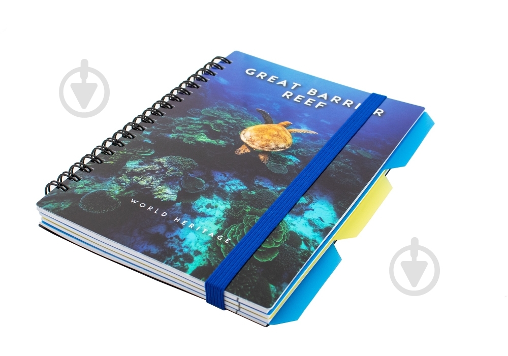 Блокнот Reef B6 100 лист. клетка O20358-20 Optima - фото 2 Блокнот Reef B6 100 лист. клетка O20358-20 Optima - фото 2