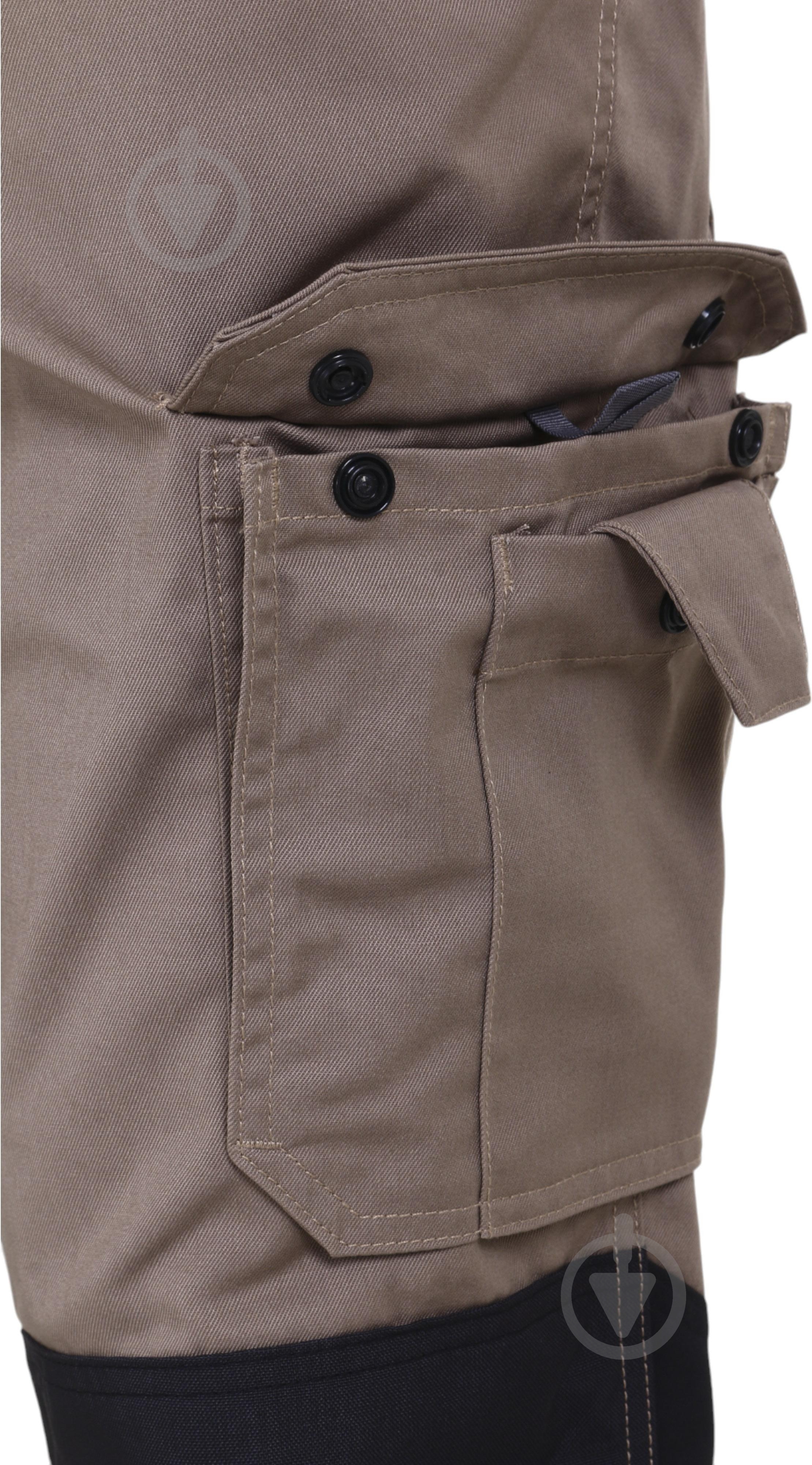 Шорты удлиненные рабочие WURTH MODYF CETUS 42 р. XS M413152419 бежево-черный - фото 10