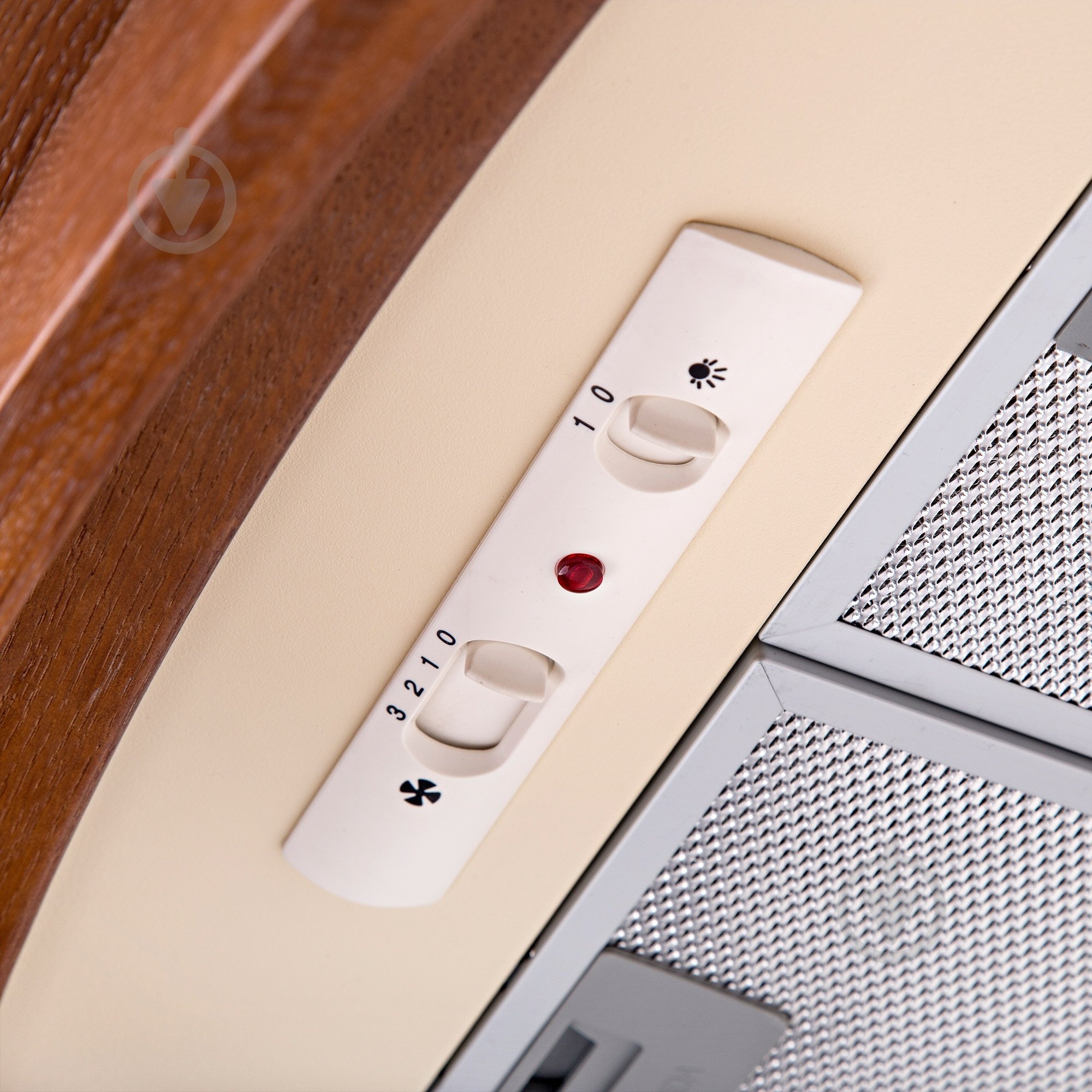 Вытяжка Pyramida R 90 IVORY NUT/U - фото 5 Вытяжка Pyramida R 90 IVORY NUT/U - фото 5