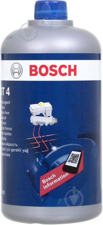 Тормозная жидкость Bosch DOT-4 1 л (1987479107) - фото 1