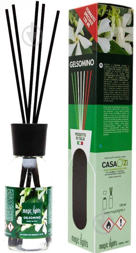 Аромадиффузор Magic Lights Белые цветы 125 мл - фото 1 Аромадиффузор Magic Lights Белые цветы 125 мл - фото 1