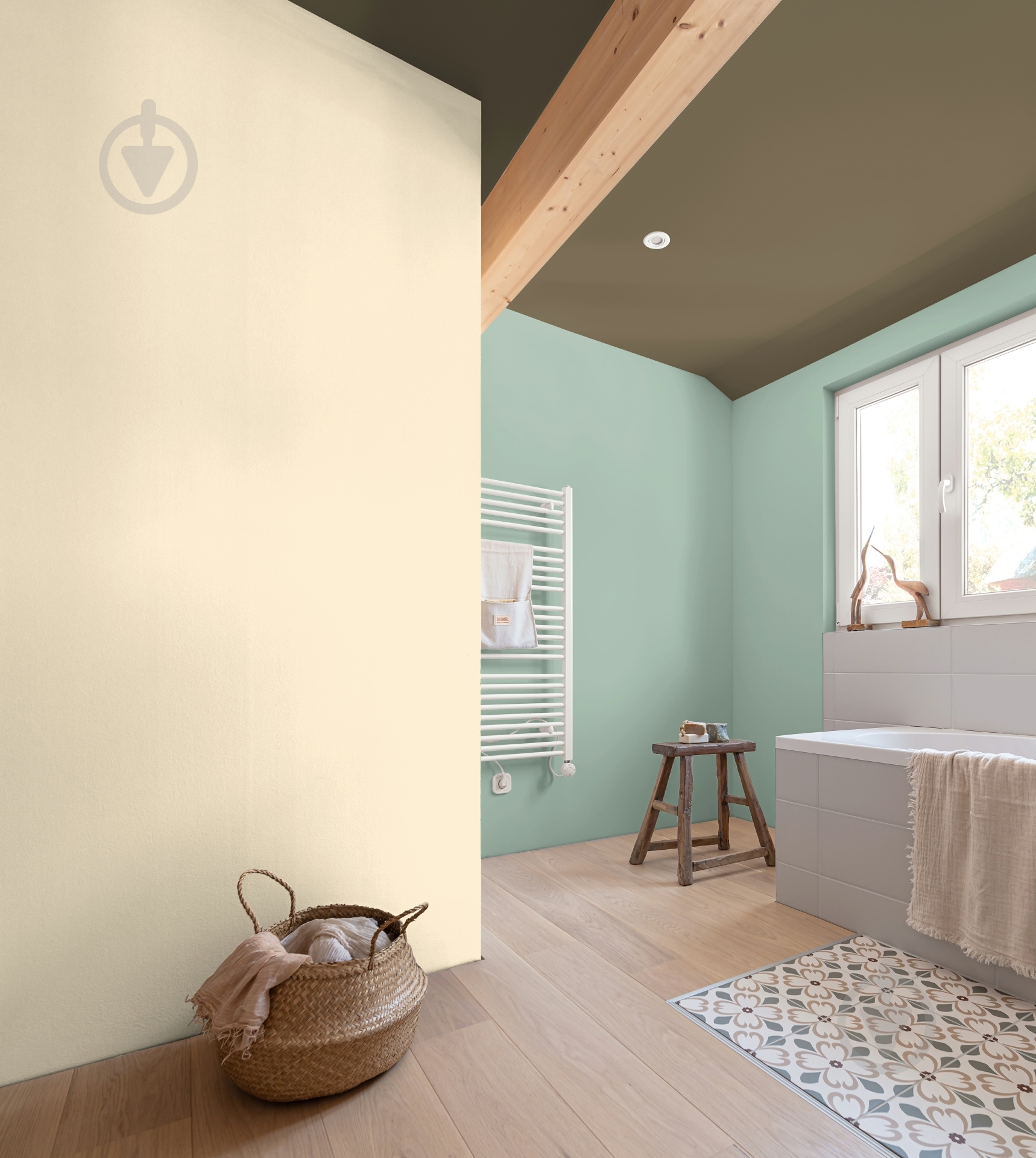Краска интерьерная латексная Caparol PremiumClean мат 3D Ginster 90 12,5 л - фото 2