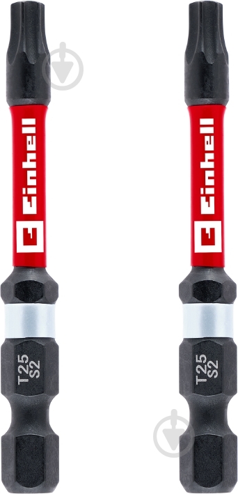 Бита торсионная Einhell 60 мм S2 T25 2 шт. 132180 - фото 1