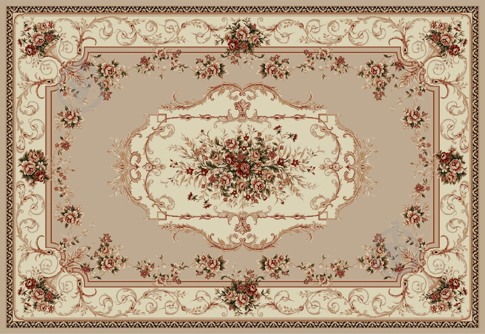 Ковер Karat Carpet Lotos 507/100 1,5х2,3 м - фото 1