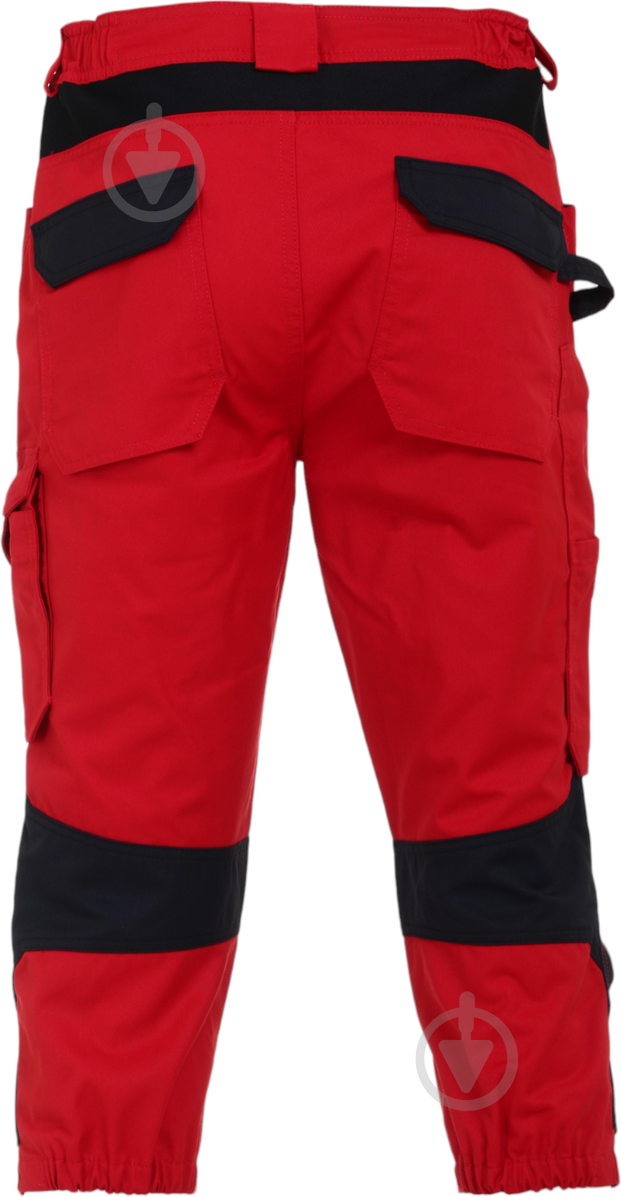 Шорты удлиненные рабочие WURTH MODYF CETUS 40 р. XS M413154417 красно-черный - фото 7