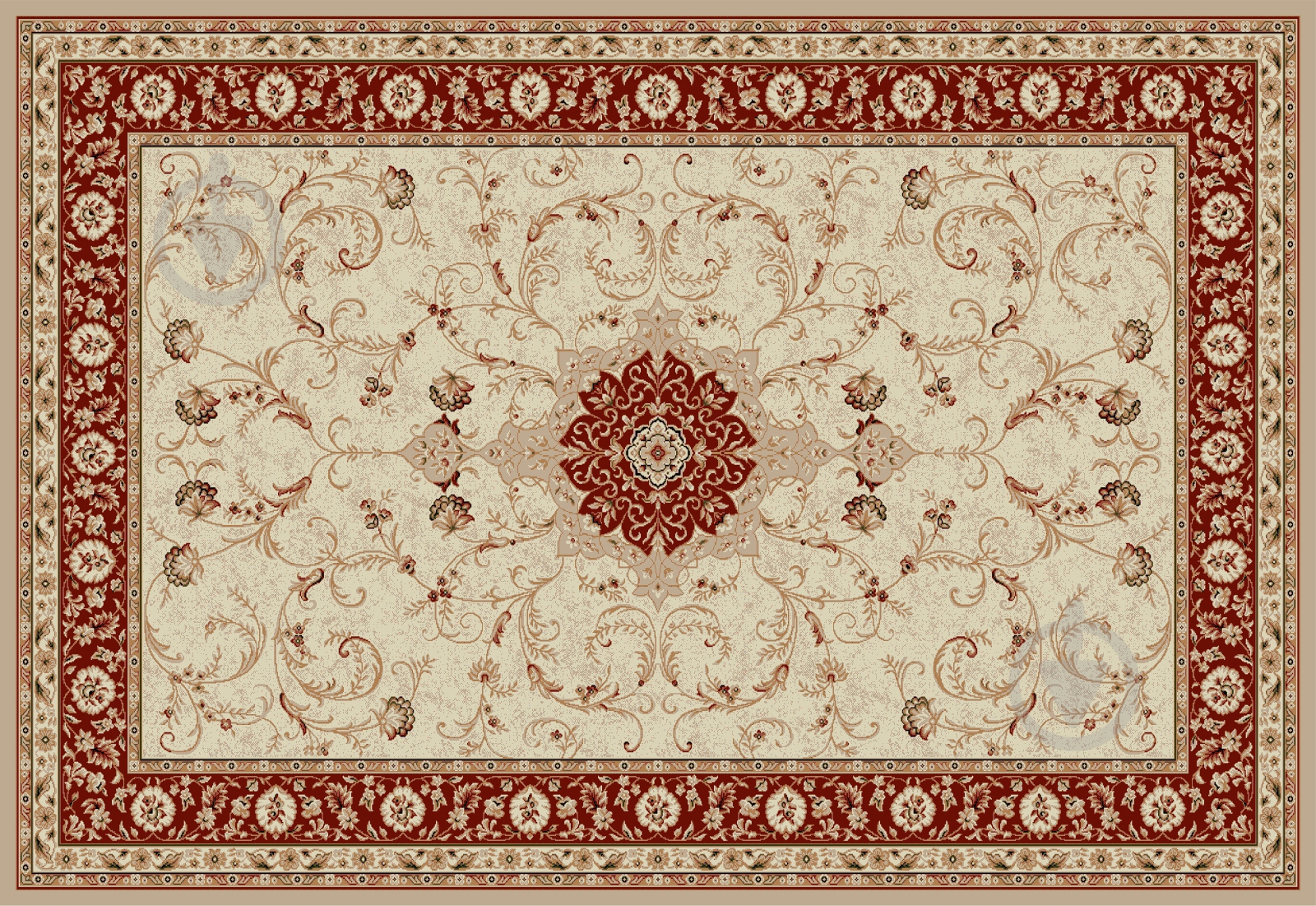 Ковер Karat Carpet Lotos 523/120 2х3 м - фото 1 Ковер Karat Carpet Lotos 523/120 2х3 м - фото 1