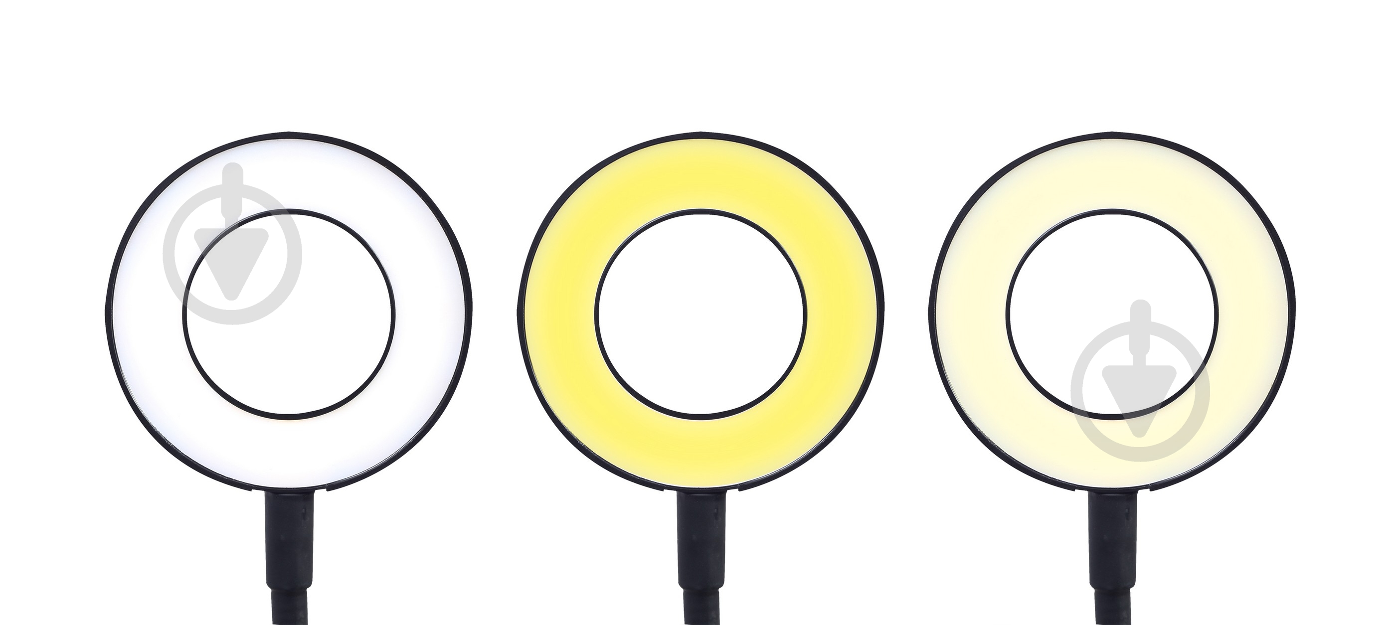 Селфи-кольцо Gembird LED-RING4-PH-01 с держателем - фото 5