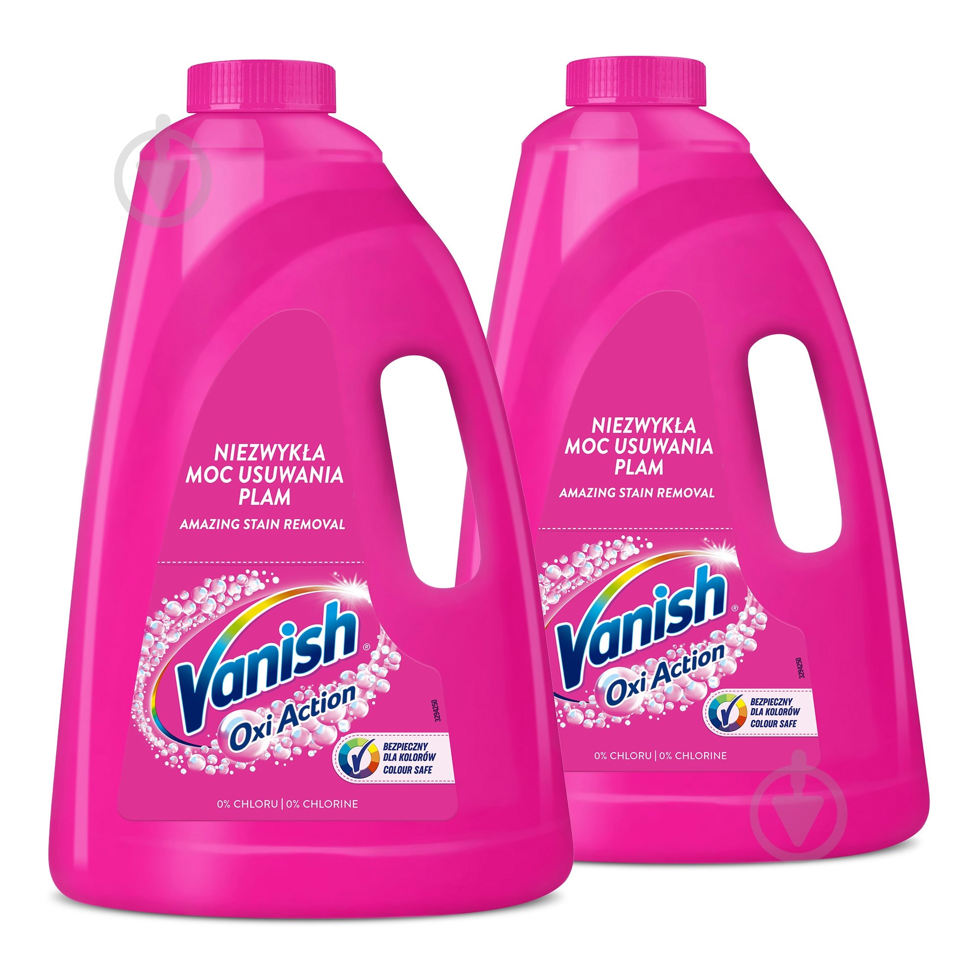 Гель для выведения пятен Vanish Набор пятновыводителей Vanish жидкий Oxi Action 3л+3л 6000 мл - фото 1 Гель для выведения пятен Vanish Набор пятновыводителей Vanish жидкий Oxi Action 3л+3л 6000 мл - фото 1
