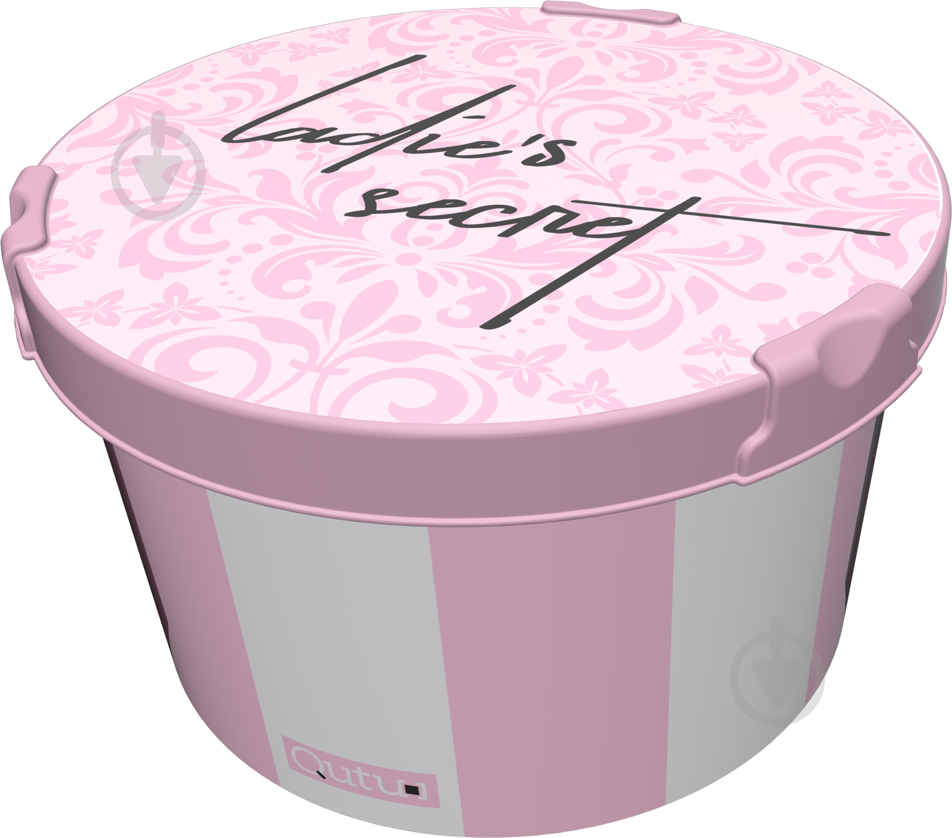 Контейнер для зберігання пластиковий Qutu SB17000234 Lady’s secret 1,5 л 90x160x160 мм - фото 1