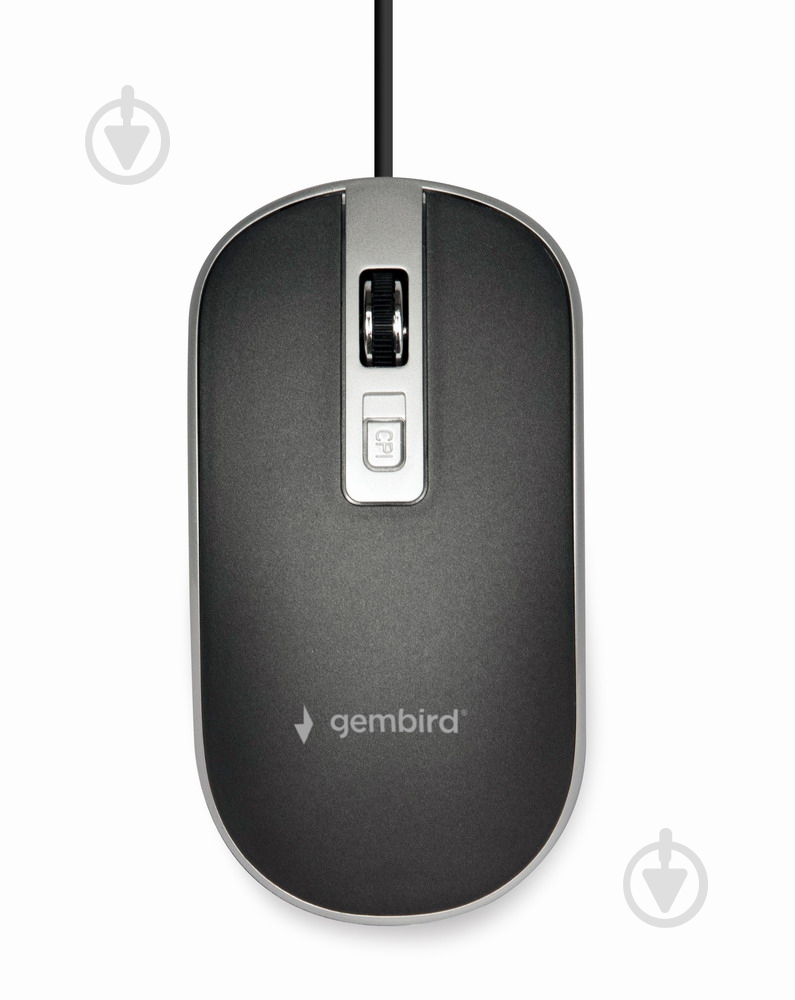Мышка Gembird USB black/grey (MUS-4B-06-BS) - фото 1