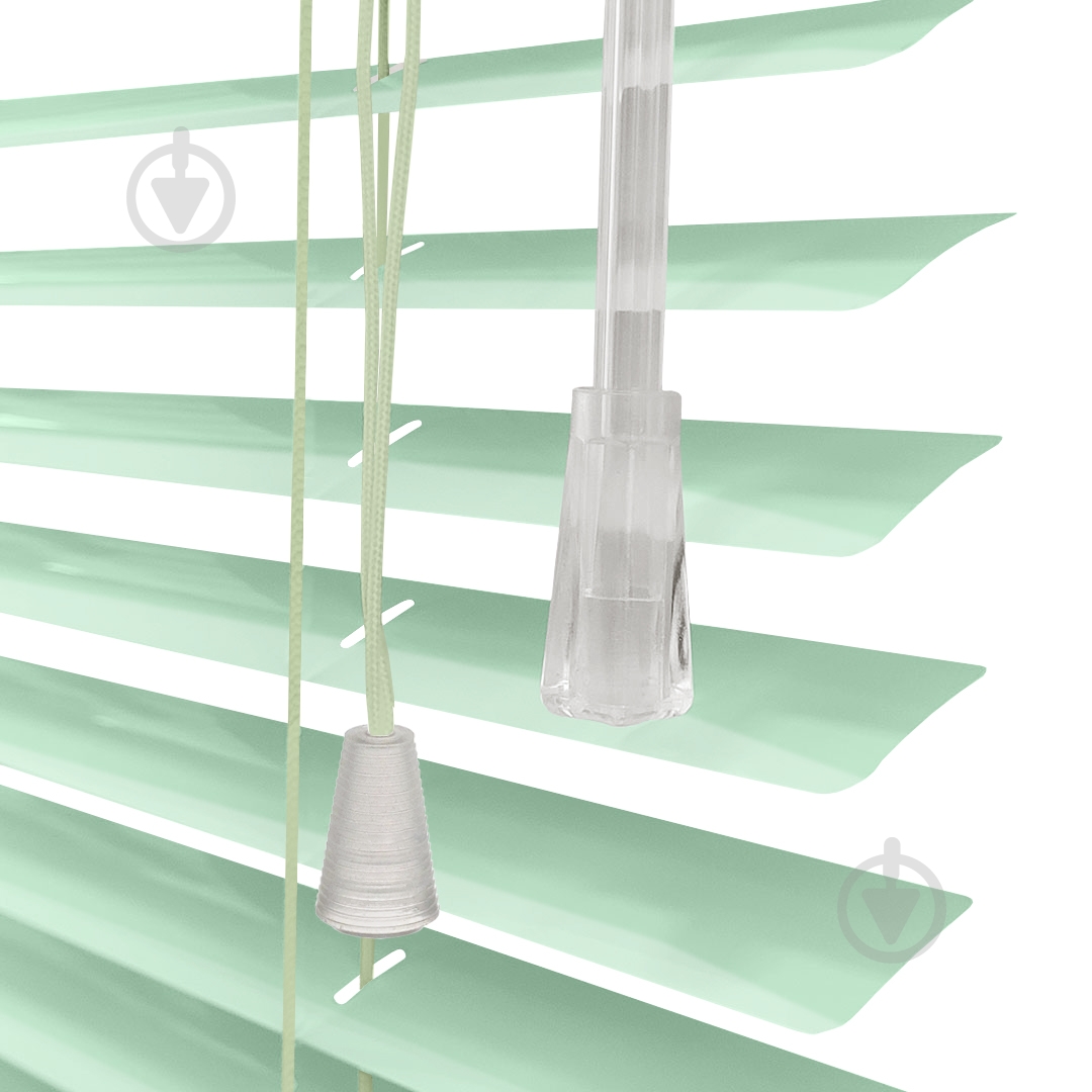 Жалюзі Rollotex алюмінієві горизонтальні з фіксацією 50х180 см Бірюзові глянцеві - фото 4 Жалюзі Rollotex алюмінієві горизонтальні з фіксацією 50х180 см Бірюзові глянцеві - фото 4