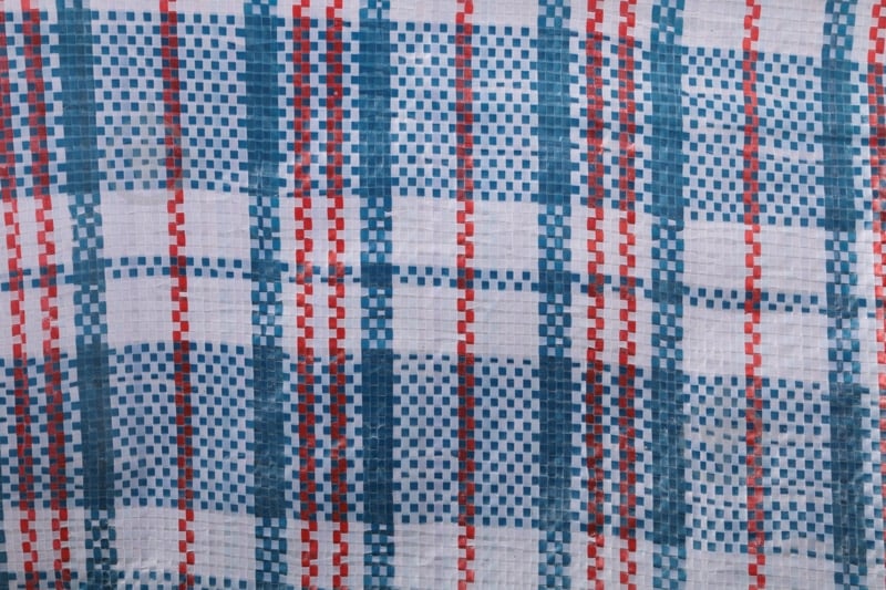 Сумка П8 80х60х30 клетчатый - фото 3