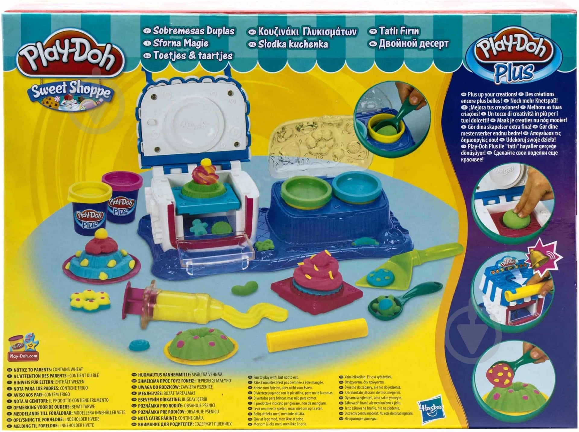 Набор для лепки Play-Doh Play-Doh Двойные десерты - фото 2 Набор для лепки Play-Doh Play-Doh Двойные десерты - фото 2