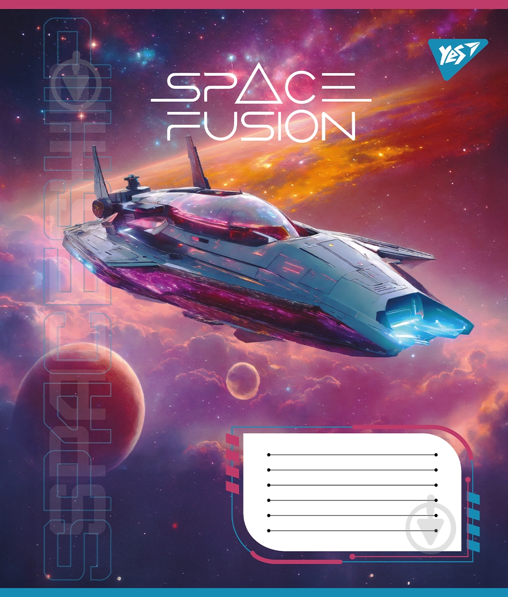 Тетрадь школьная 36 листов линия Space fusion (767093) YES - фото 4 Тетрадь школьная 36 листов линия Space fusion (767093) YES - фото 4