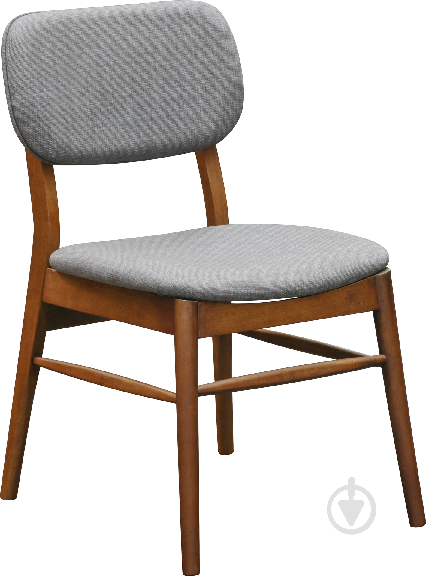 Стілець обідній Corona горіх/сірий - фото 1