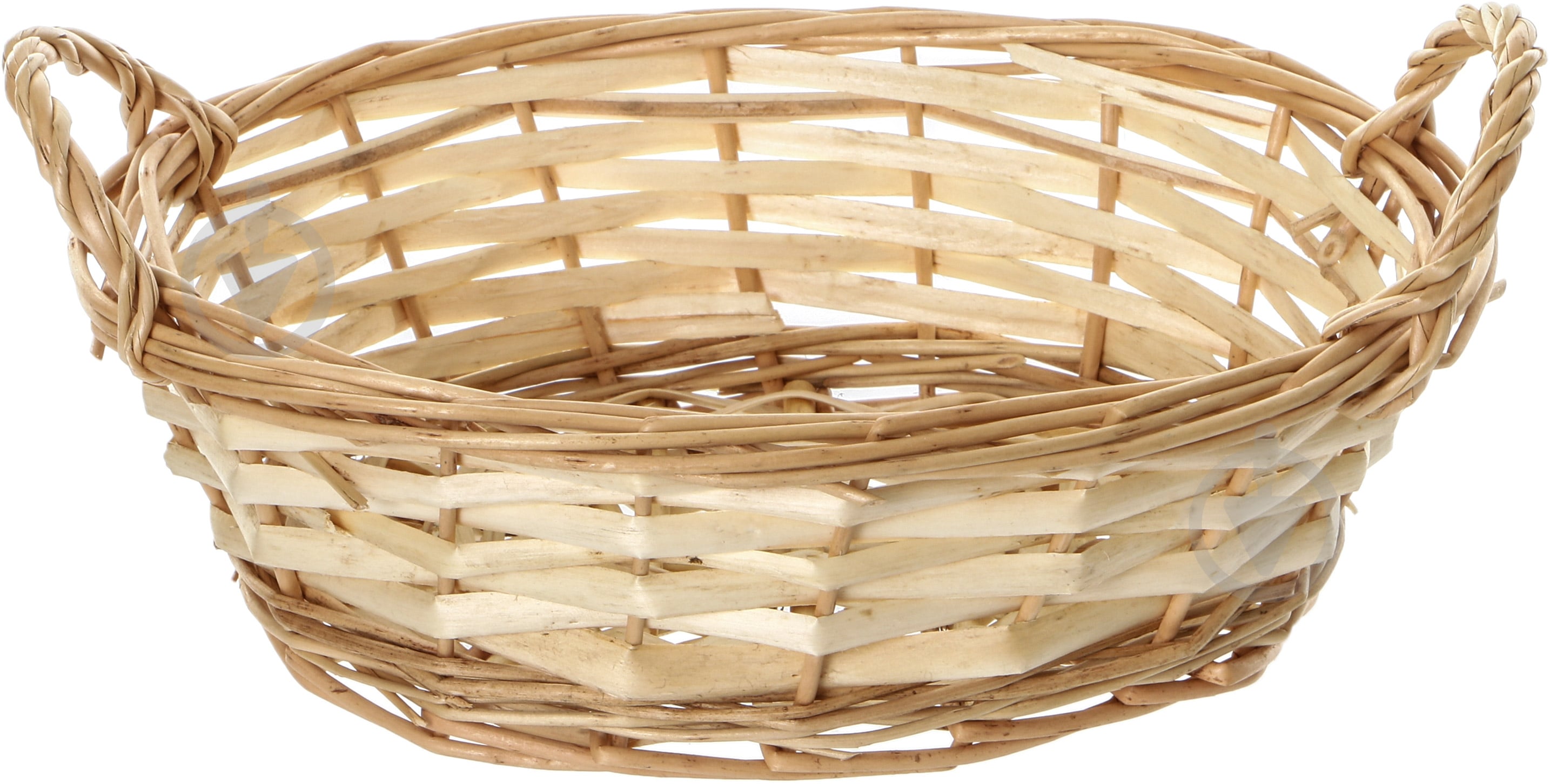 Корзинка плетеная Экорамбус с ручками 23x17x8 см - фото 1
