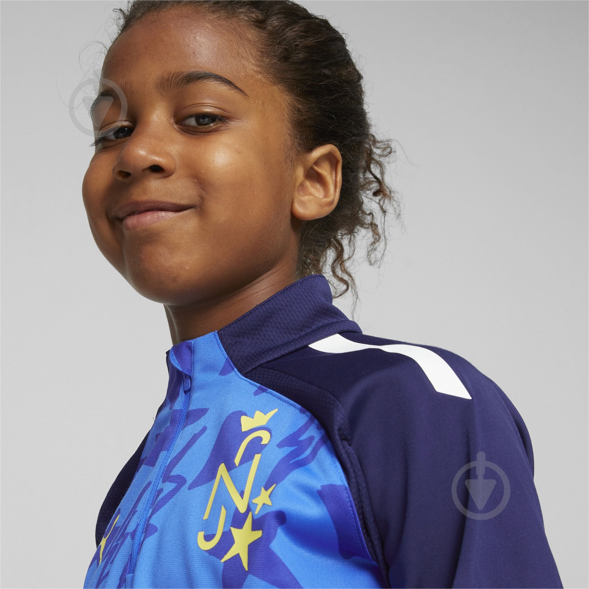 Джемпер Puma NEYMAR JR INS. TOP JR 65874701 синий - фото 4