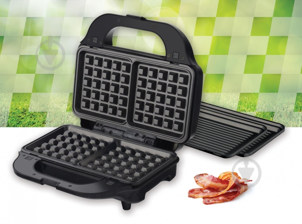 Бутербродниця Heinner SM-2H900BKS - фото 4