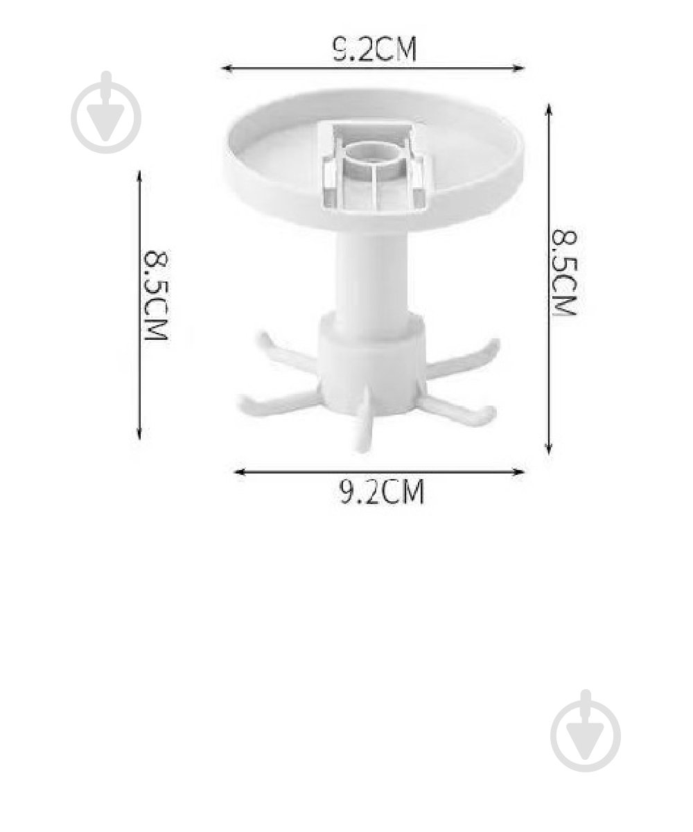 Крючки DC самоклейка серый - фото 4