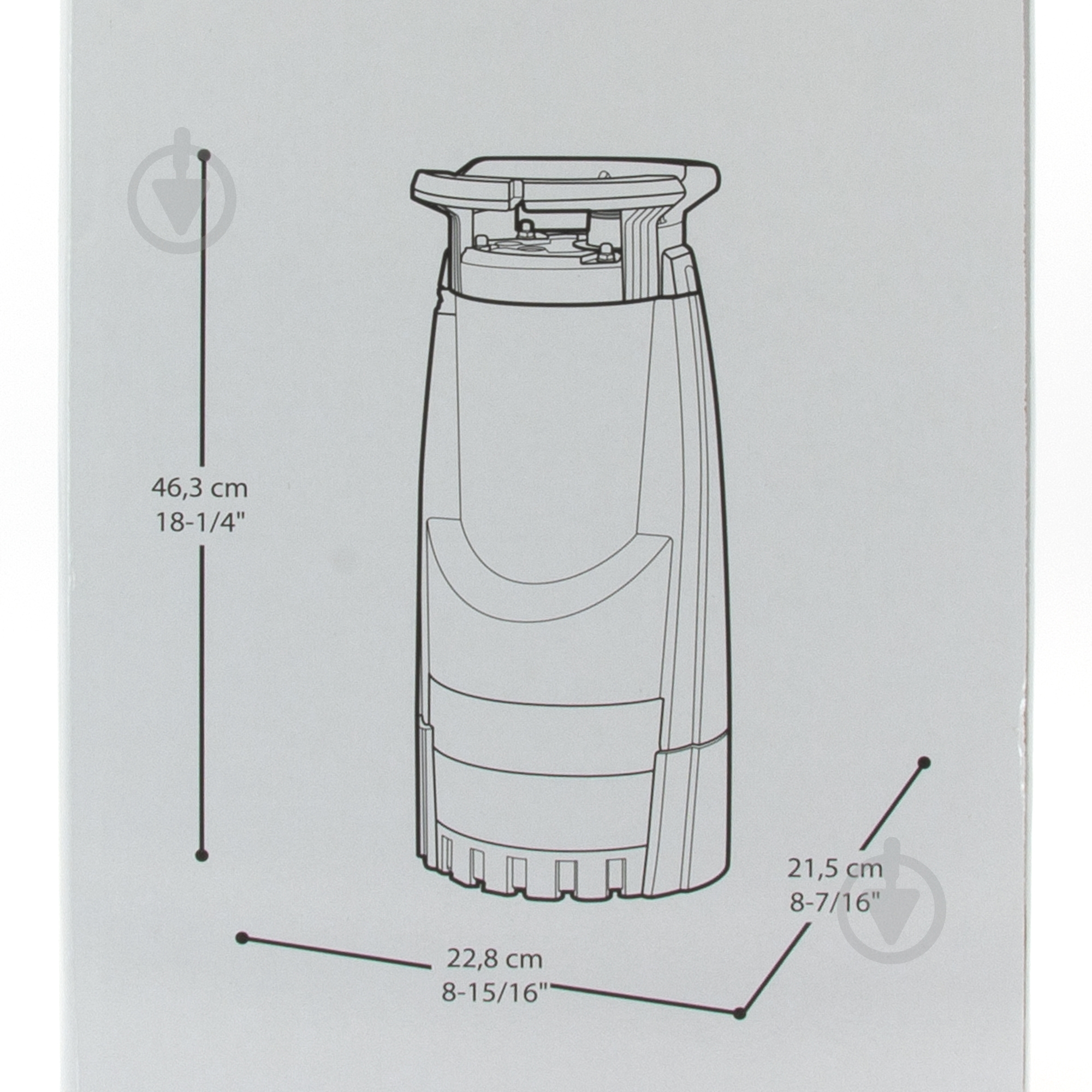 Насос заглибний Crown CT35047 - фото 3