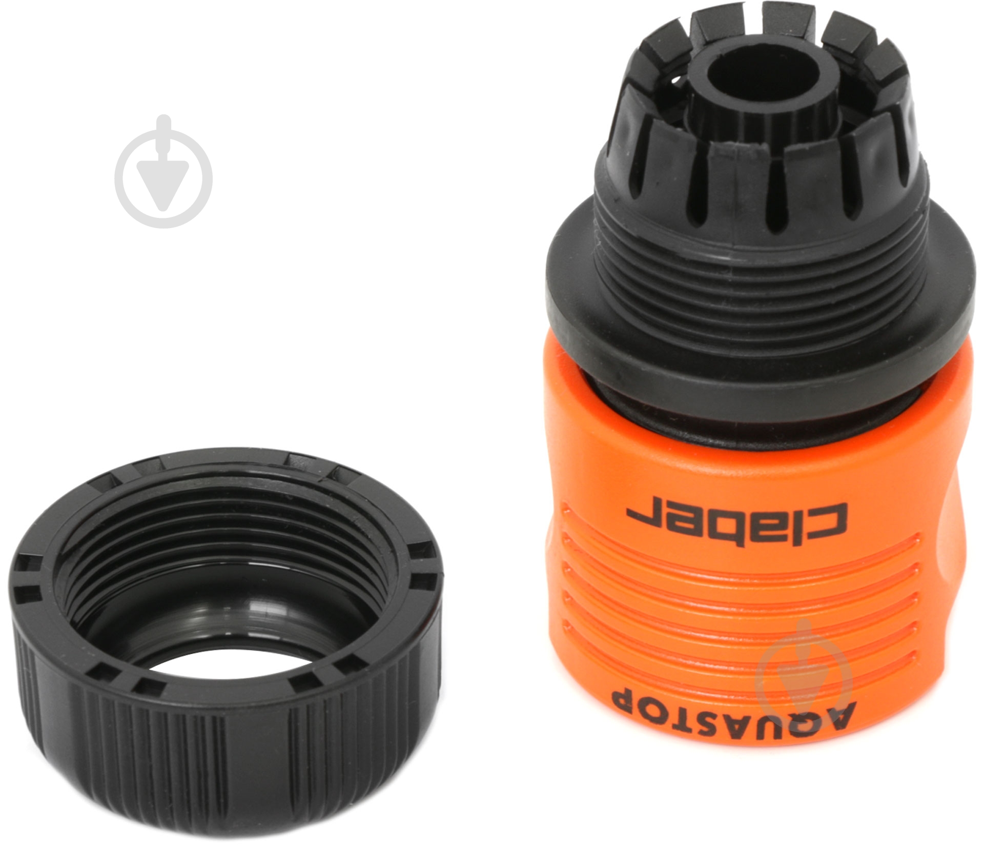 Коннектор Claber 1/2" аквастоп для поливочного шланга. - фото 3