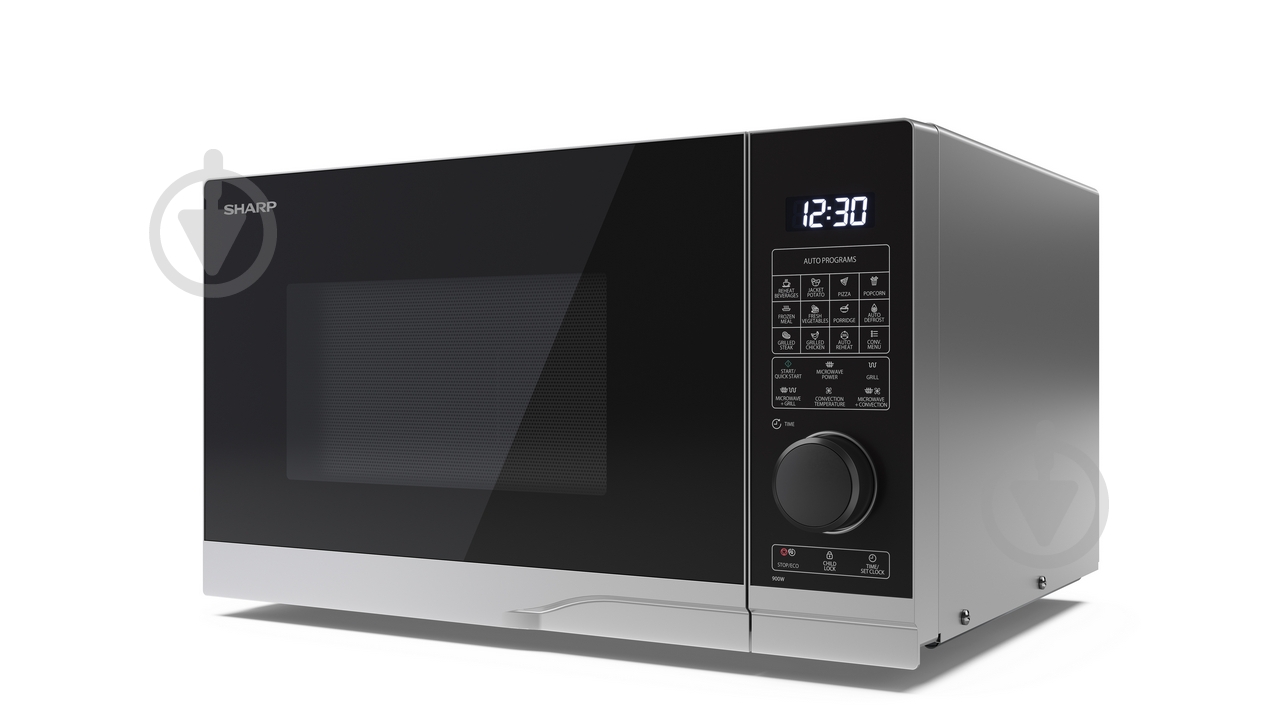 ВИТРИНА! Микроволновая печь Sharp YC-PC254AE-S PC254AES - фото 3 ВИТРИНА! Микроволновая печь Sharp YC-PC254AE-S PC254AES - фото 3