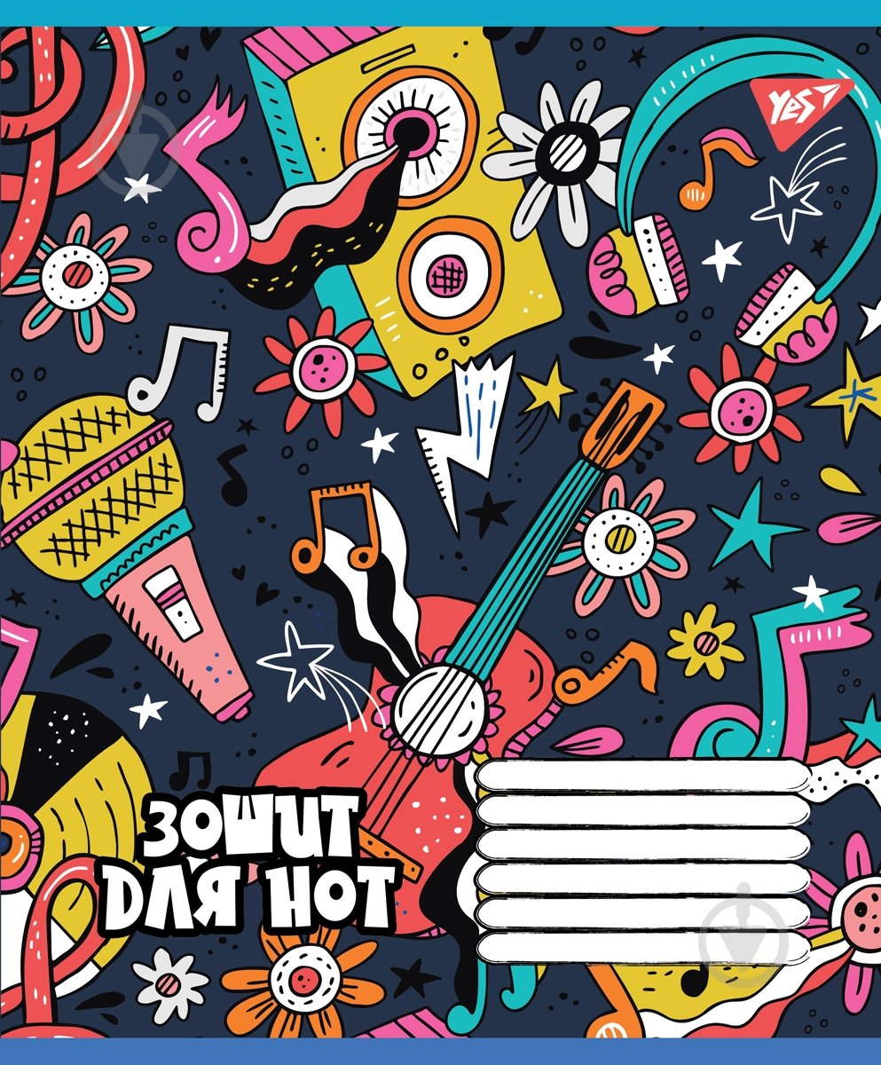 Тетрадь для нот Rock star А5/12 YES - фото 3