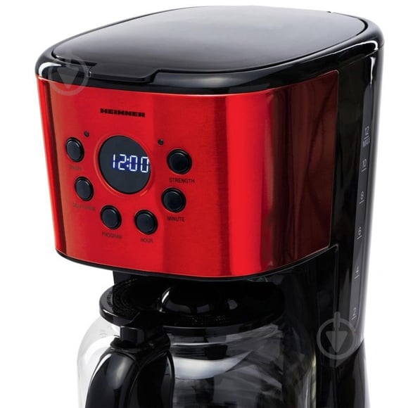 Кофеварка капельная Heinner HCM-1500RDIX - фото 4