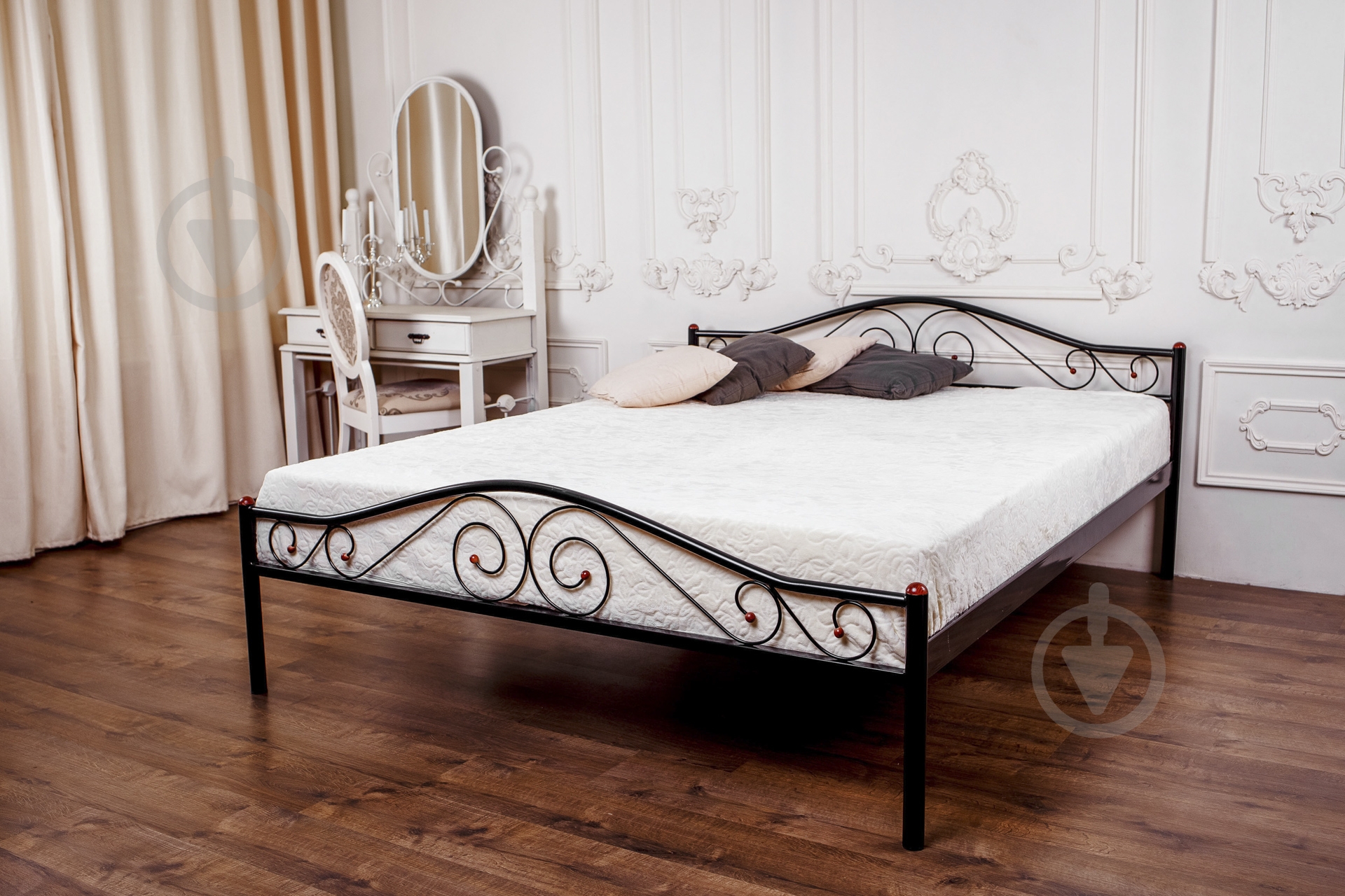 Кровать Eagle E1700 Polo 160x200 см черный - фото 1 Кровать Eagle E1700 Polo 160x200 см черный - фото 1