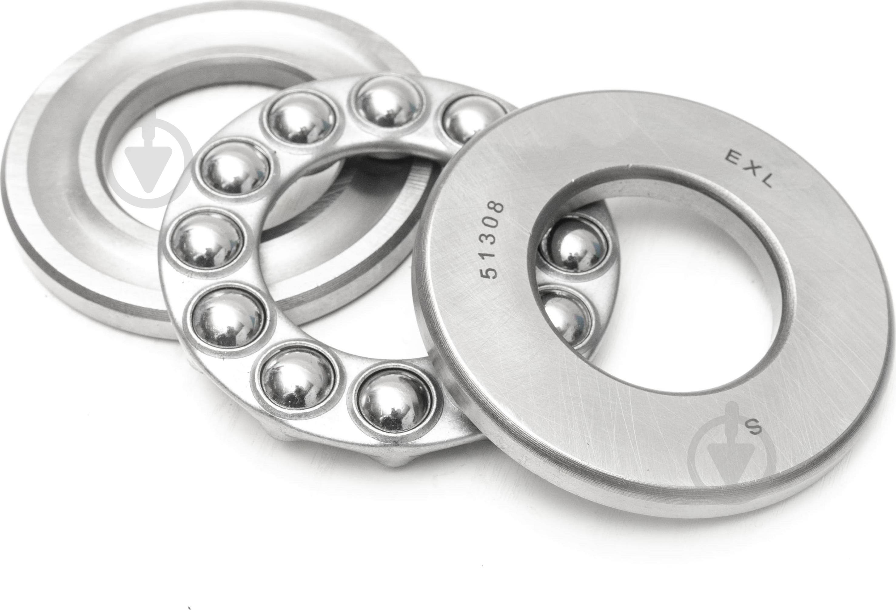 Подшипник EXL упорный шариковый 51308 (ГОСТ 8308) - фото 1