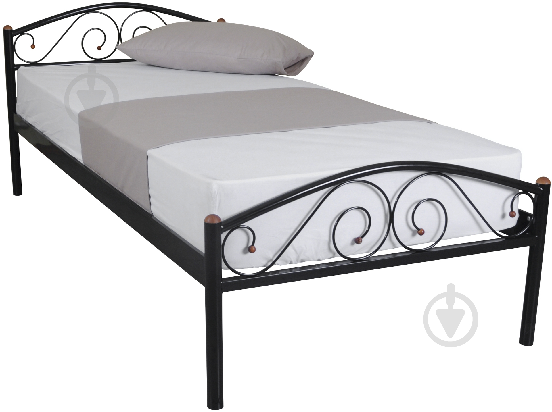 Кровать Eagle E1724 Polo 90x200 см черный - фото 2 Кровать Eagle E1724 Polo 90x200 см черный - фото 2