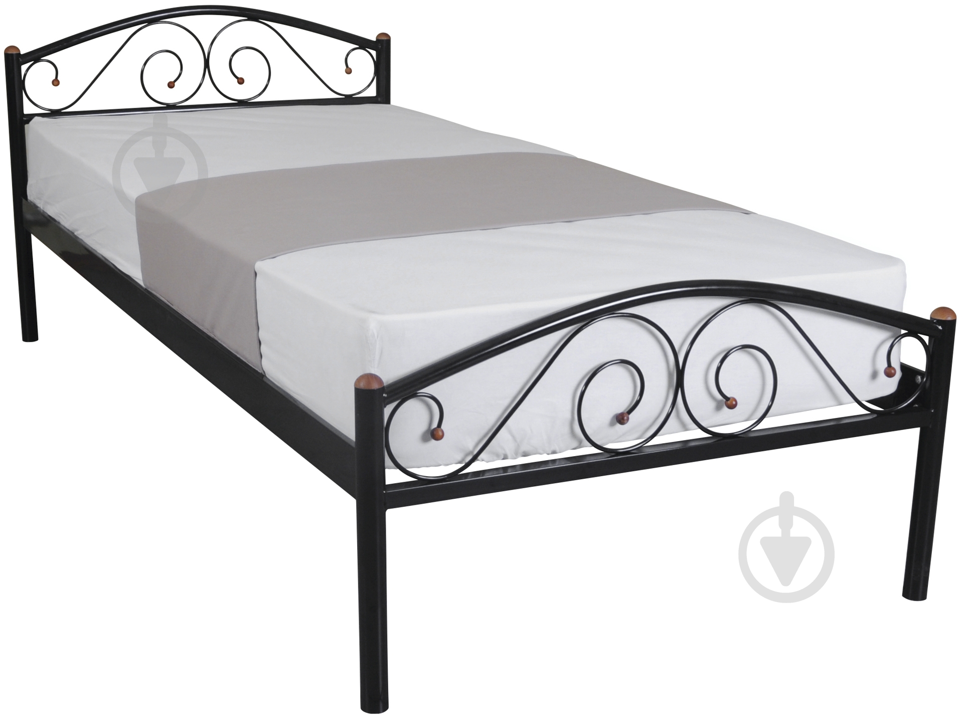Кровать Eagle E1724 Polo 90x200 см черный - фото 1 Кровать Eagle E1724 Polo 90x200 см черный - фото 1