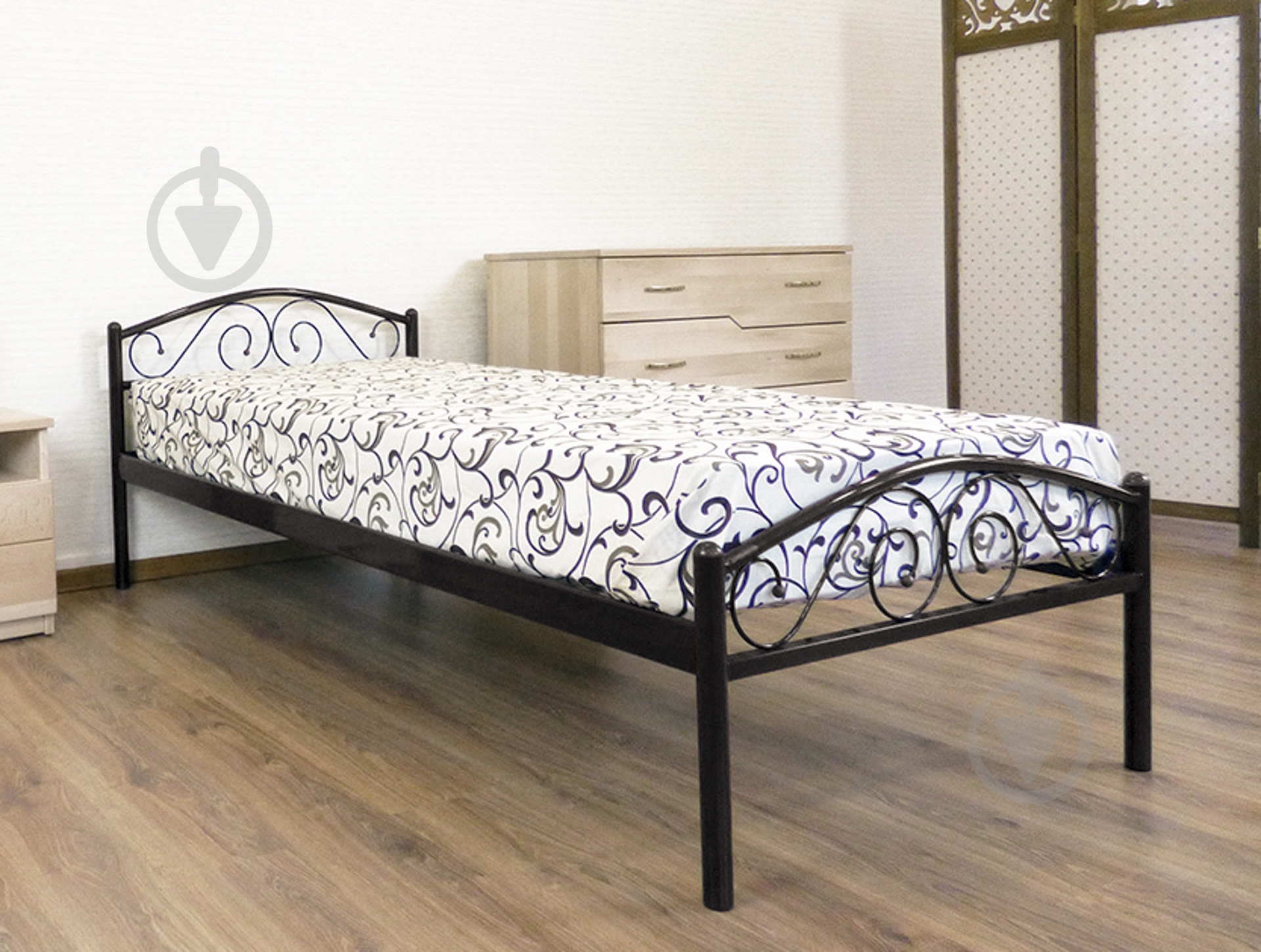 Кровать Eagle E1724 Polo 90x200 см черный - фото 4 Кровать Eagle E1724 Polo 90x200 см черный - фото 4