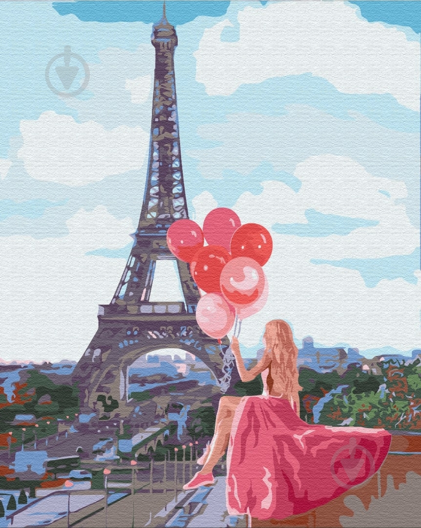 Картина по номерам Праздник в Париже BS39598 40x50 см Brushme - фото 1 Картина по номерам Праздник в Париже BS39598 40x50 см Brushme - фото 1