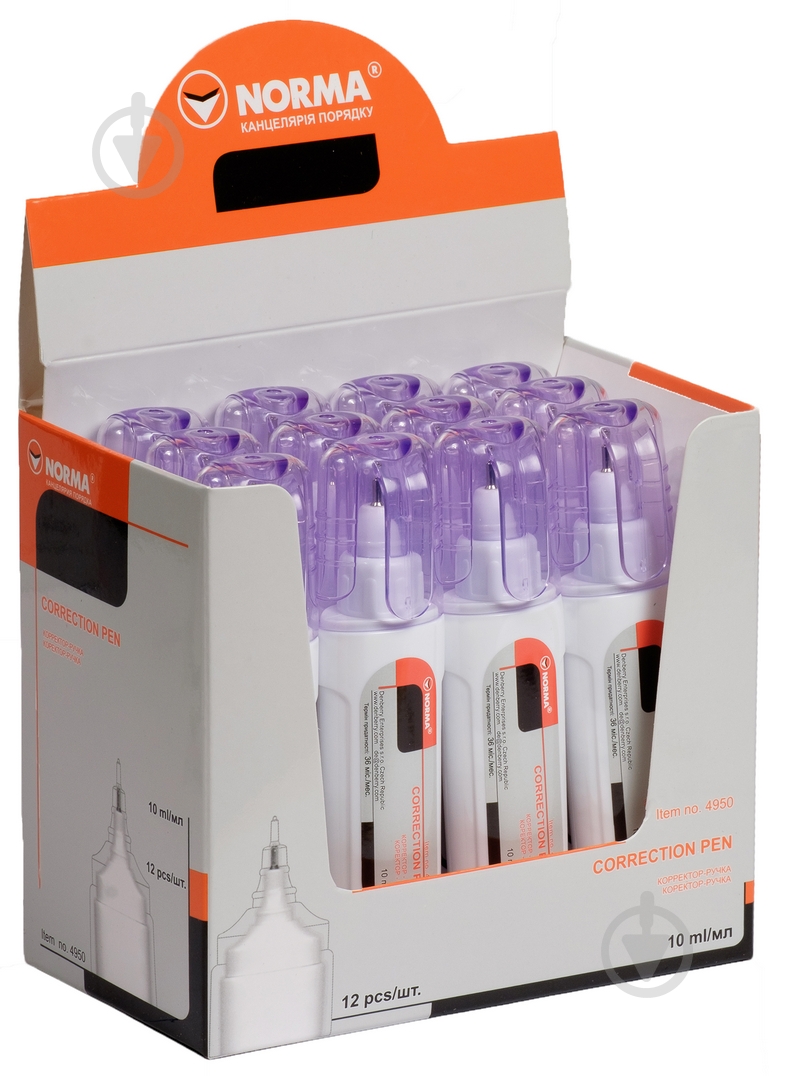 Коректор-ручка NORMA 10 мл - фото 3