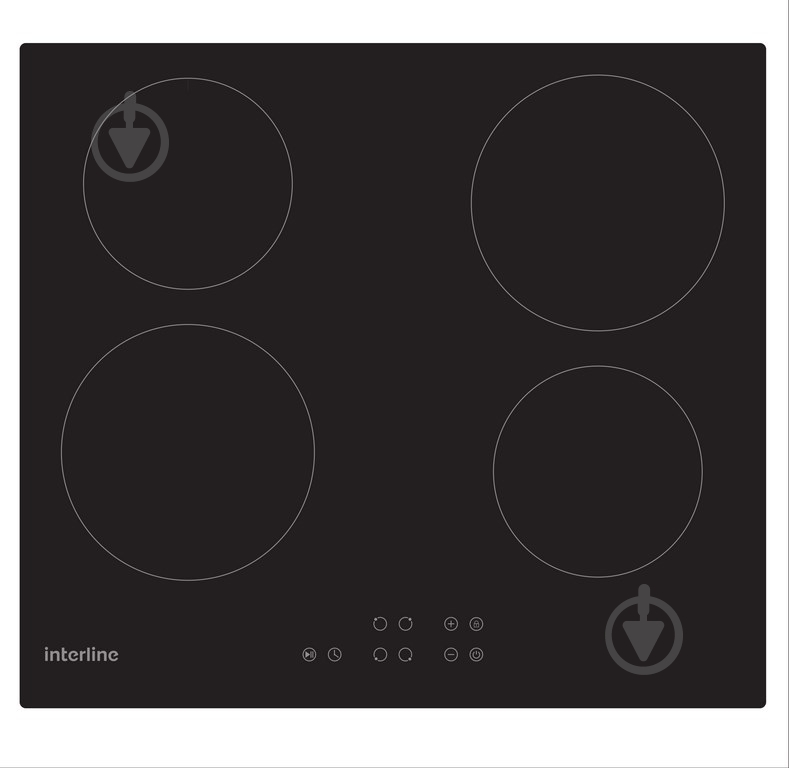 Варочная поверхность электрическая Interline VCE 6410 BK - фото 1 Варочная поверхность электрическая Interline VCE 6410 BK - фото 1