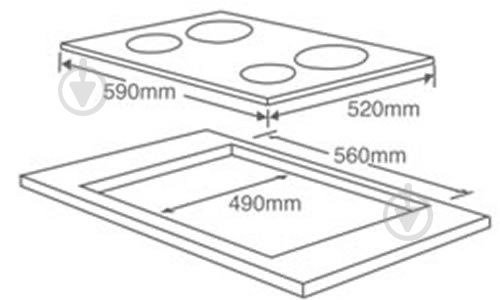 Варочная поверхность электрическая Interline VCE 6410 BK - фото 3 Варочная поверхность электрическая Interline VCE 6410 BK - фото 3