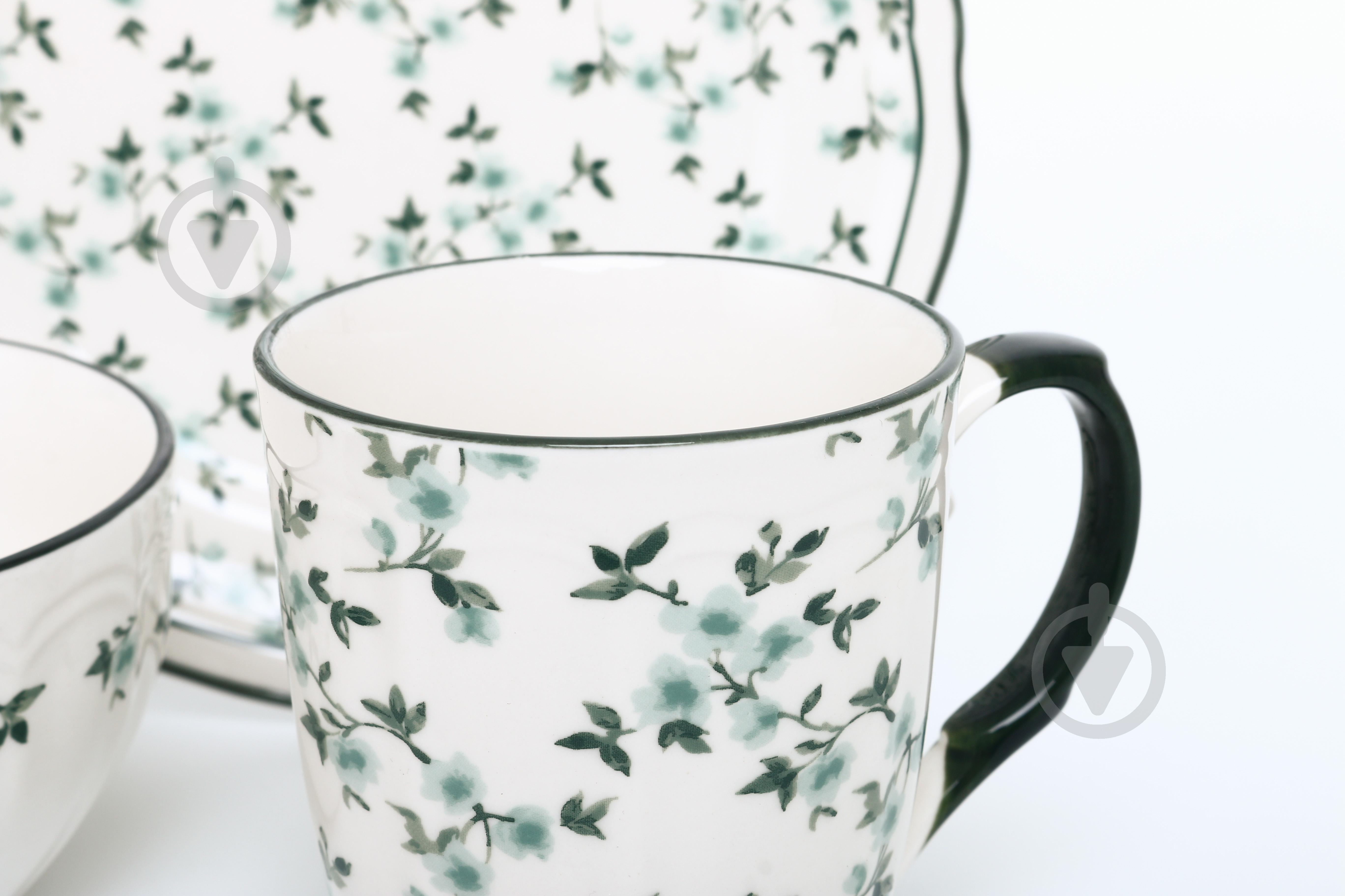 Чашка Sant Valentines Glazed Green 310 мл - фото 4