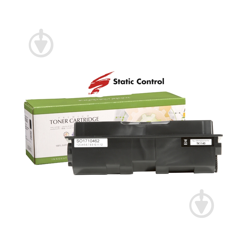Картридж лазерный Static Control KYOCERA TK-1140 7.2K black - фото 1
