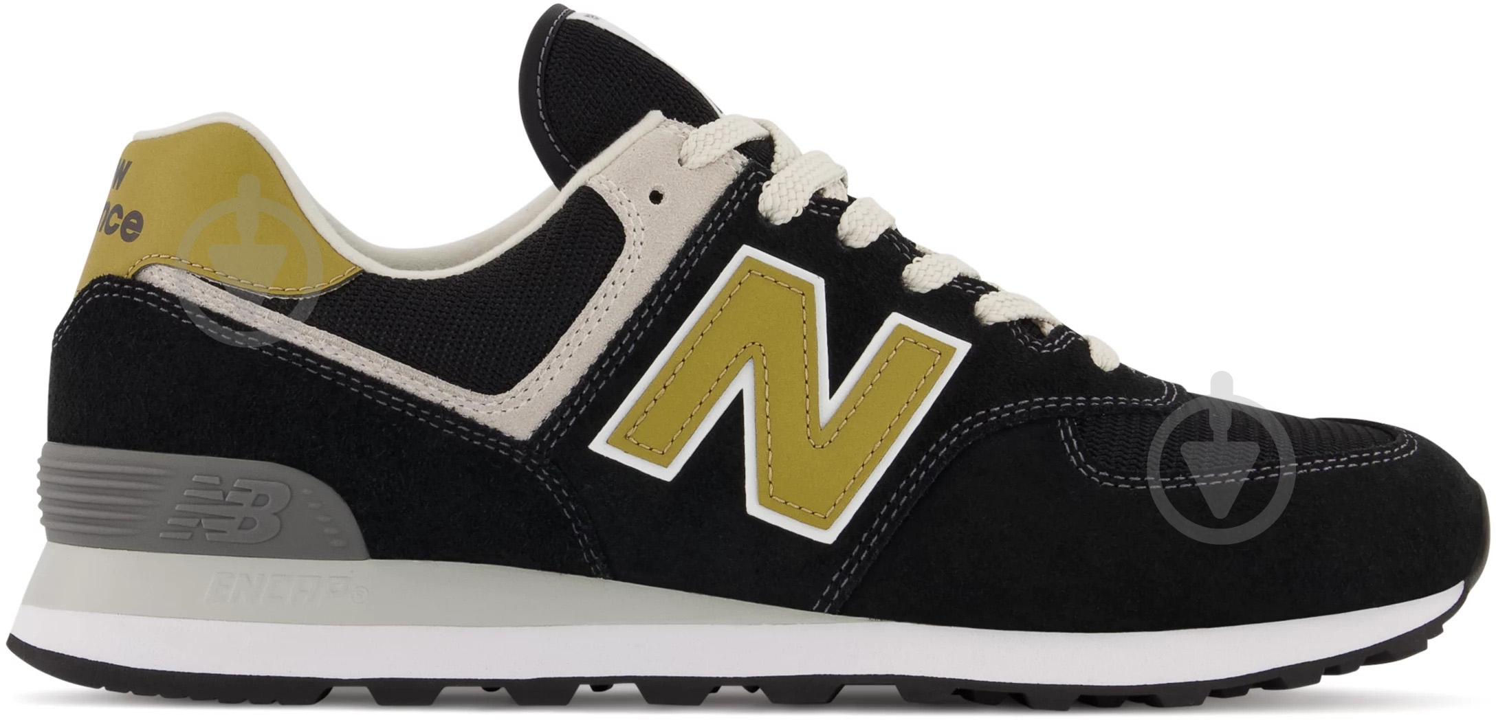 Кросівки чоловічі New Balance ML574EO2 р.41,5 чорні - фото 1
