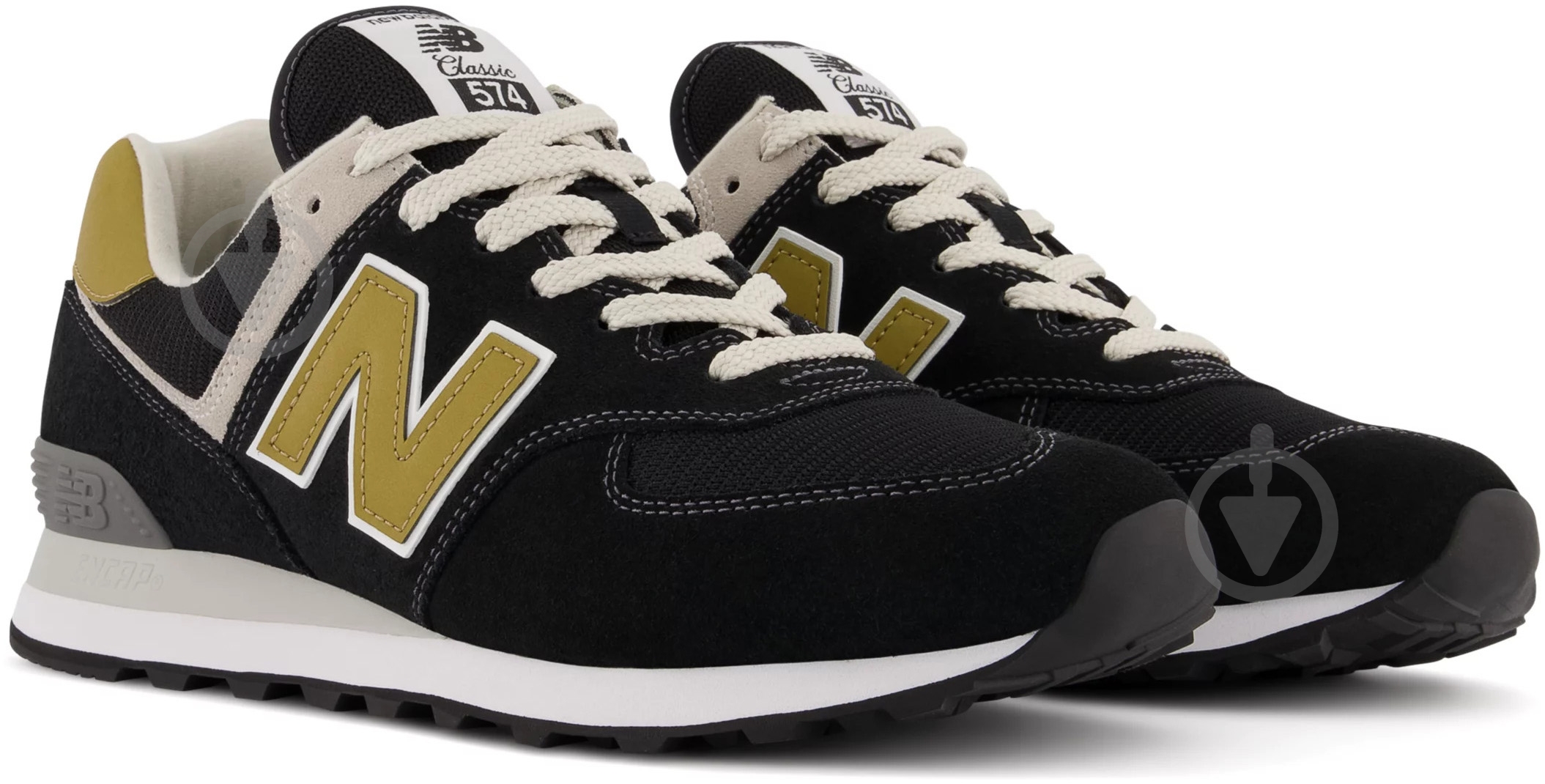 Кросівки чоловічі New Balance ML574EO2 р.41,5 чорні - фото 3