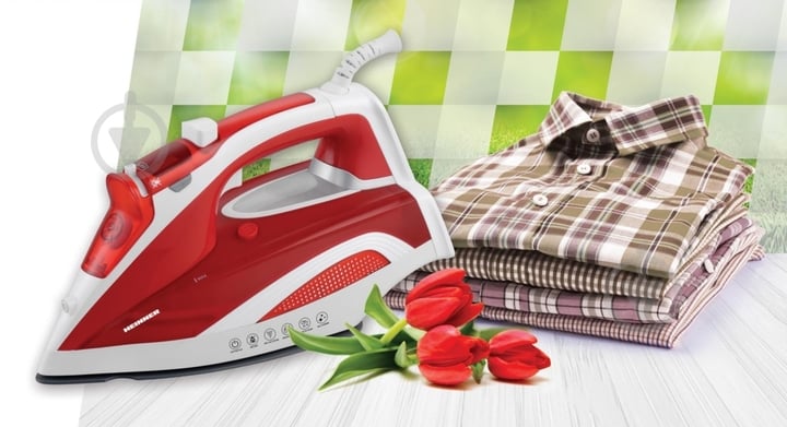 Утюг Heinner HSI-2400RD - фото 2