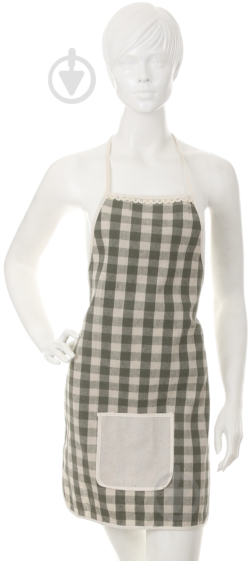 Фартук Green check 50х76 см - фото 1