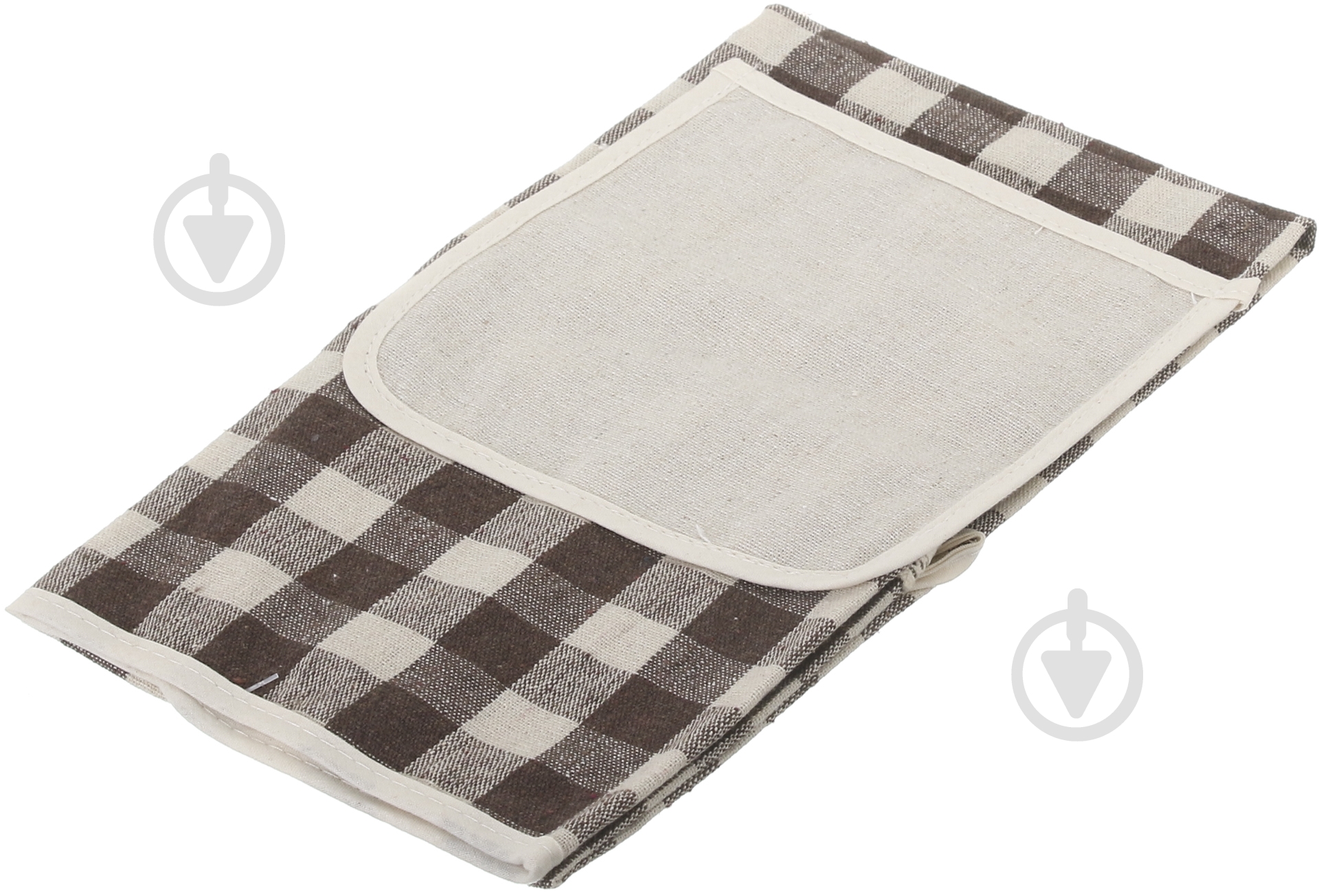 Фартук Brown check 50х76 см - фото 3