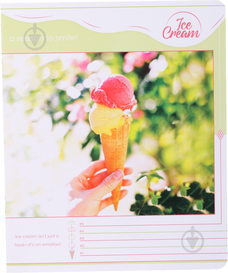 Тетрадь школьная 24 листа в линию УФ-лак в ассортименте - фото 2