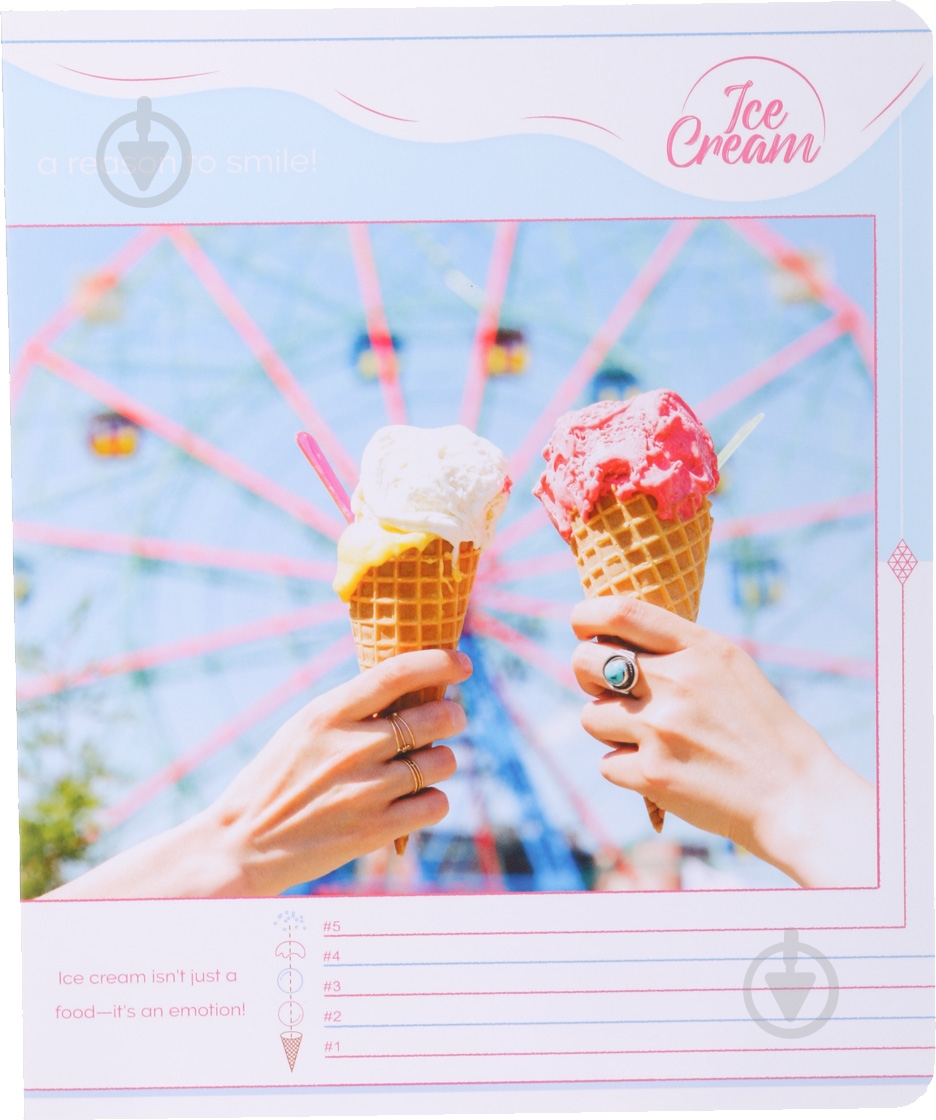 Тетрадь школьная 24 листа в линию УФ-лак в ассортименте - фото 3