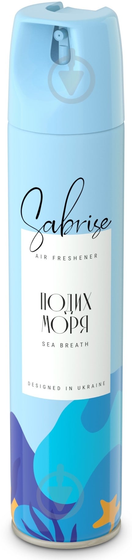 Освіжувач повітря Sabrise Подих моря 300 мл - фото 1 Освіжувач повітря Sabrise Подих моря 300 мл - фото 1