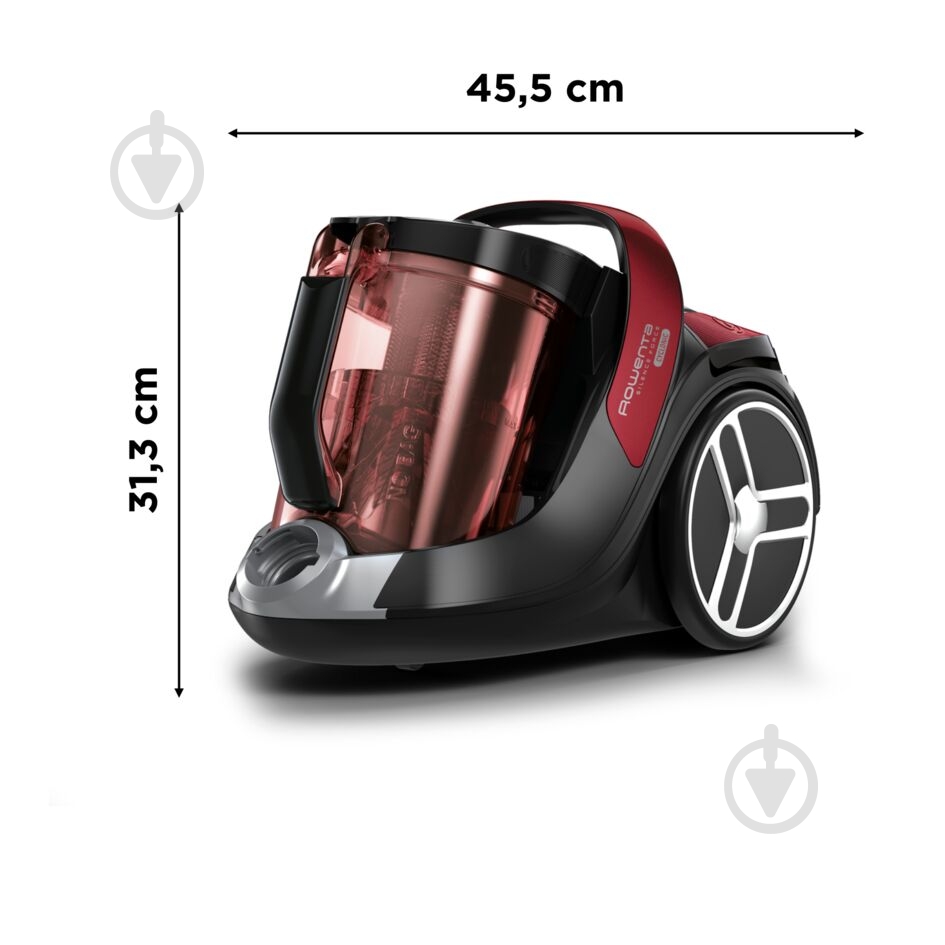 Пылесос Rowenta Silence Force Cyclonic RO7253EA red - фото 11