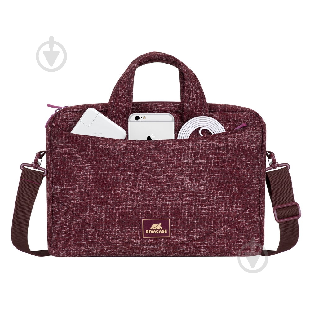 Сумка для ноутбука RivaCase 14" red (7921 (Red)) 14" - фото 6